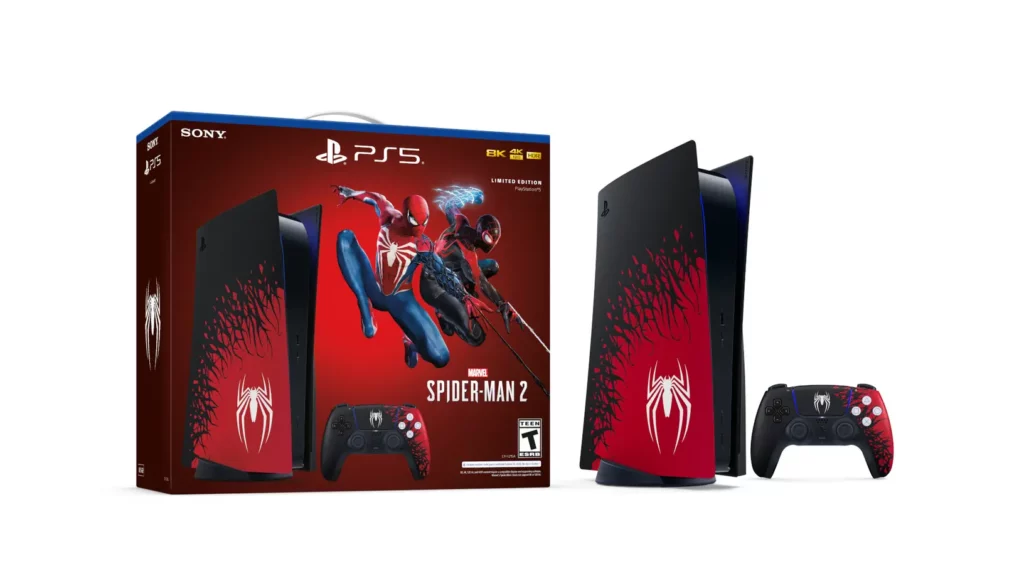 Sony представила консоль Spider-Man 2 PS5 и контроллер, а также новый трейлер