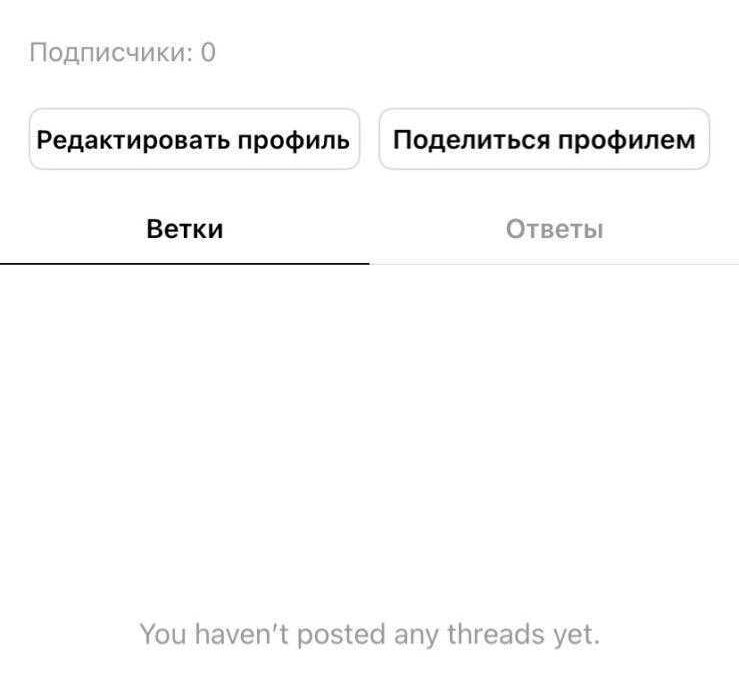 Threads: как скачать и зарегистрироваться в России 13 Threads