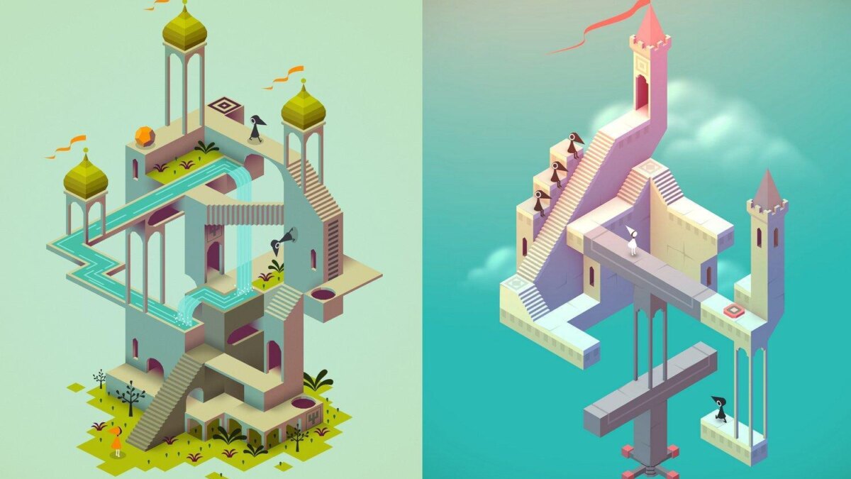 Apple Arcade: обзор What The Golf?, Monument Valley+ и PAC-MAN Party Royale 6 igra monument valley 2 23 foto 8