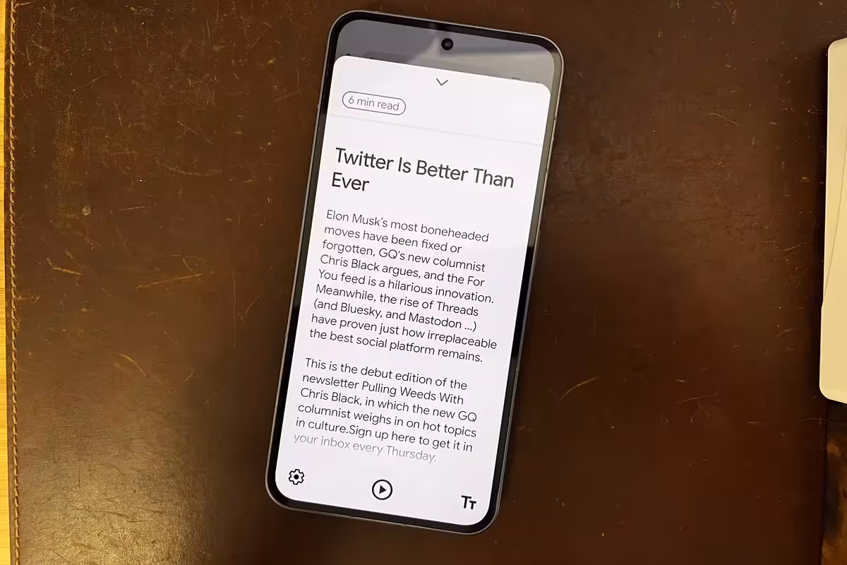 Google: как использовать приложение «Режим чтения» для Android 13 Google