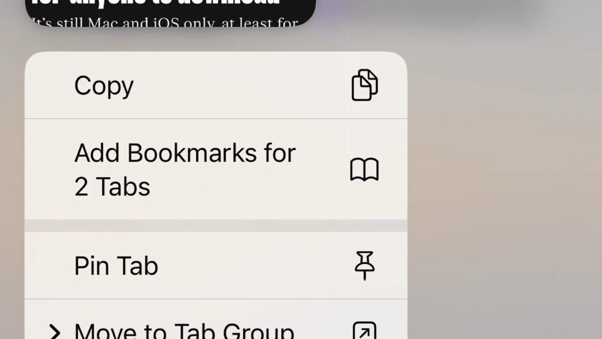 Safari: как использовать группы вкладок 8 Safari