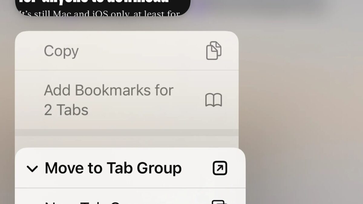 Safari: как использовать группы вкладок 9 Safari