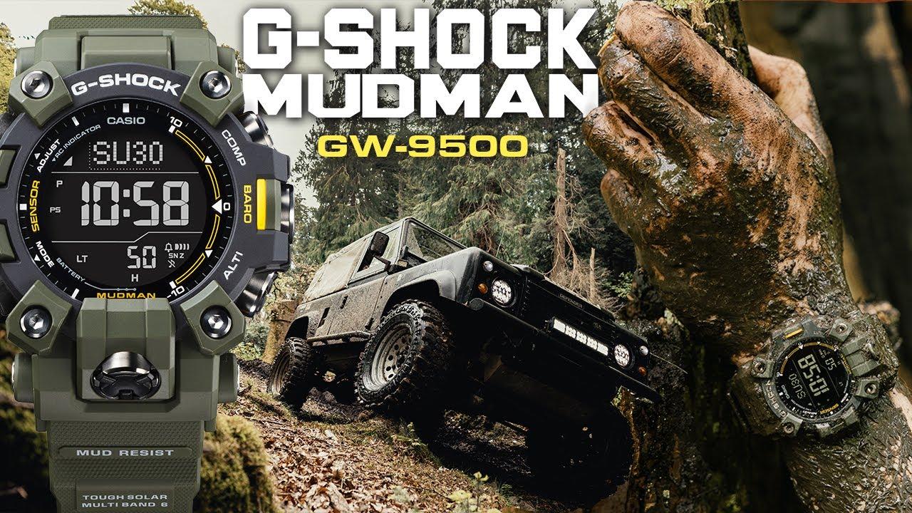 Casio представляет Mudman GW-9500: Новые часы G-Shock для экстремалов и профессионалов ()