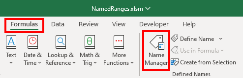 Как присвоить имя диапазону в Microsoft Excel (name manager 01 formulas tab name manager)