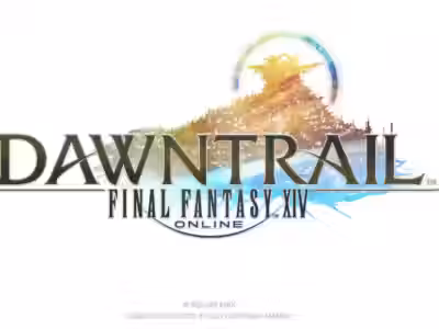 Скриншот Final Fantasy XIV с анонсом дополнения Dawntrail
