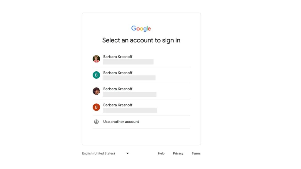 Google Gmail: как найти забытые учетные записи 6 Google