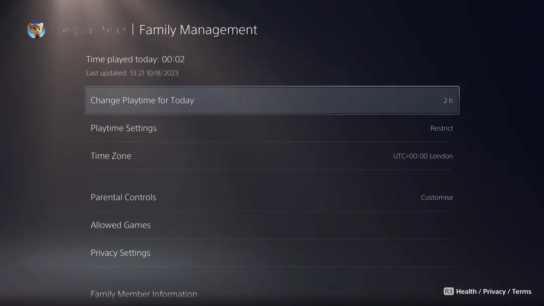 PlayStation 5: как настроить родительский контроль (03 ps5)