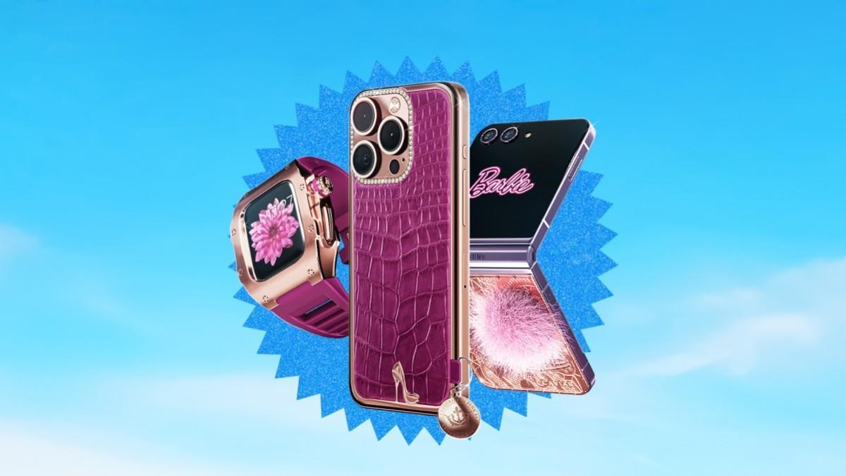 Caviar представил дизайн Barbiecore для iPhone 15 Pro, Galaxy Z Flip5 и  Watch Series 9