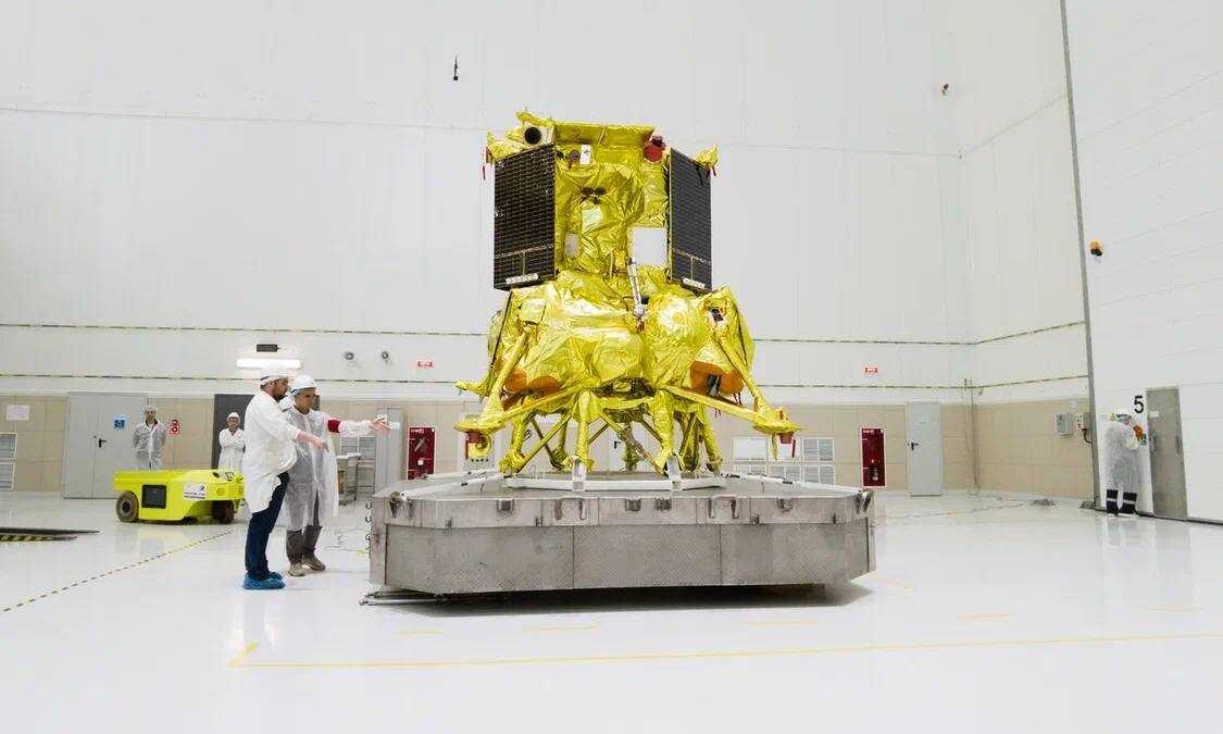 Космический аппарат Луна-25 до запуска