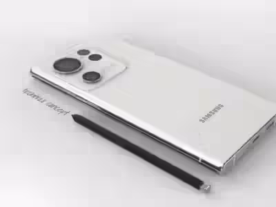 Samsung Galaxy S24 Ultra с титановым корпусом рядом с S23 Ultra на иллюстрации