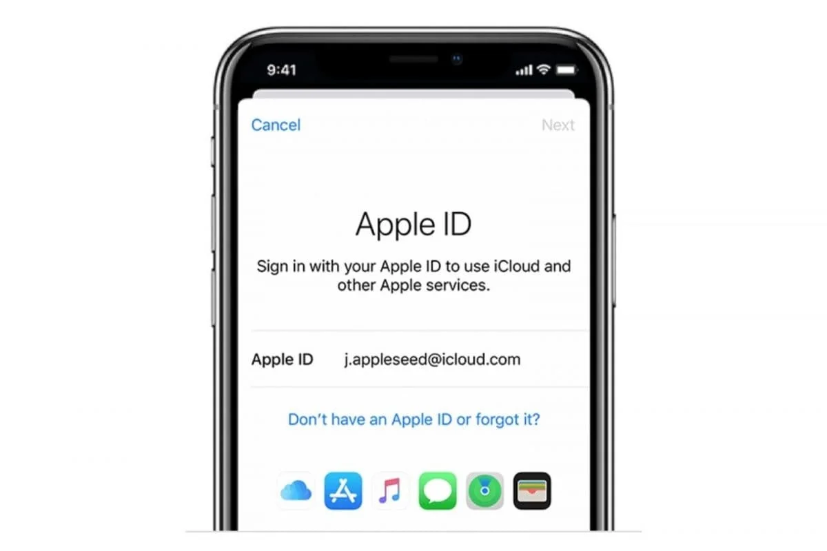 Как поменять Apple ID (sc41669809783)