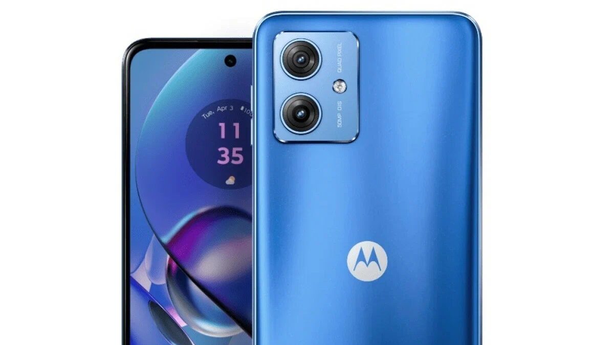 Смартфон Motorola Moto G54 на пресс-рендерах, утечка дизайна с официальными изображениями