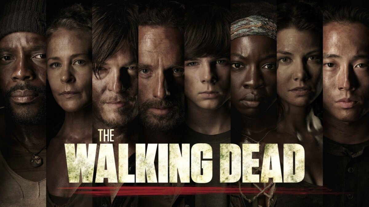 the walking dead characters poster 2k wallpaper