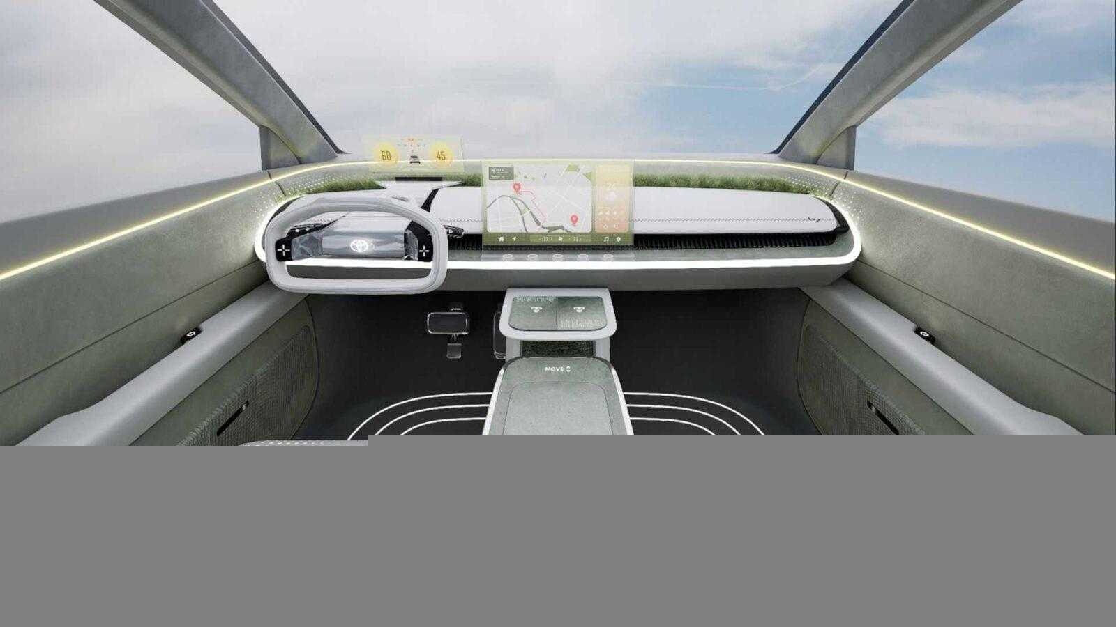 Toyota будет делать электрический внедорожник Subaru в Кентукки с 2025 года (toyota bz flexspace concept das interieur)