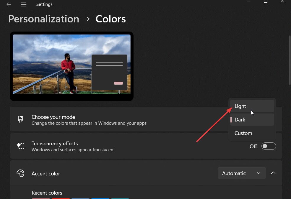 Windows 11: как запланировать часы работы в темном режиме 42 applicationframehost ze15t7whkw