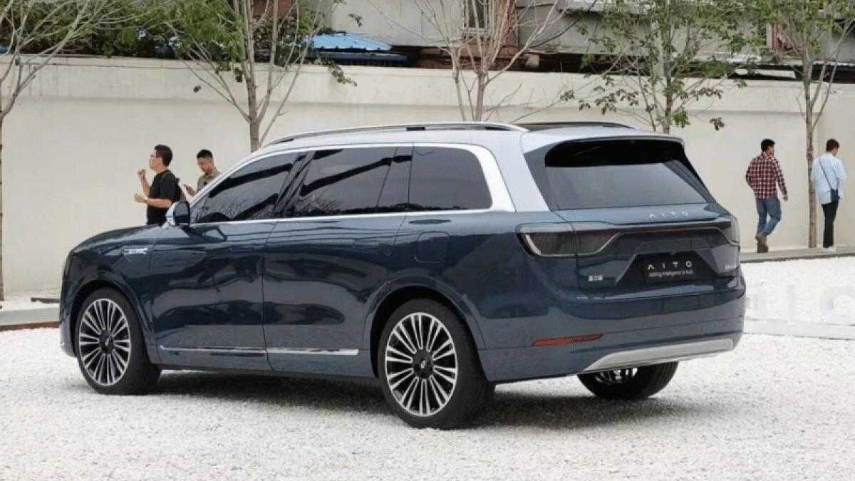 Появились первые изображения и подробности о внедорожнике Huawei Aito M9