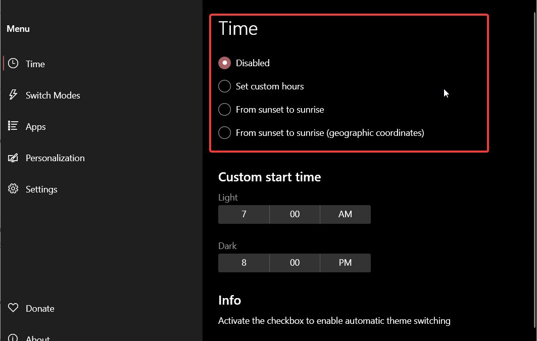 Windows 11: как запланировать часы работы в темном режиме 36