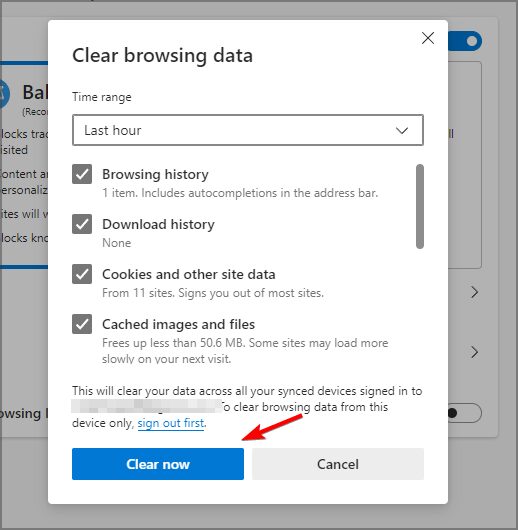 Windows 10: 6 способов очистить кэш и файлы cookie 31 clear now edge