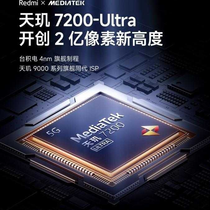 Xiaomi Redmi Note 13 Pro+ получит Dimensity 7200-Ultra 6 Xiaomi