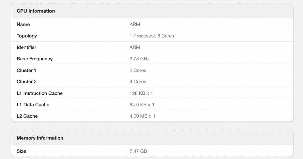 Чип Apple A17 Pro появился в Geekbench 7 Apple