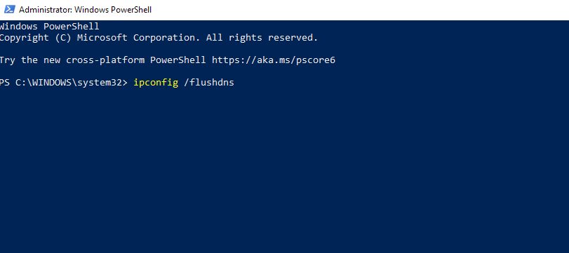 Windows 10: 6 способов очистить кэш и файлы cookie 27 ipconfig flushdns powershell