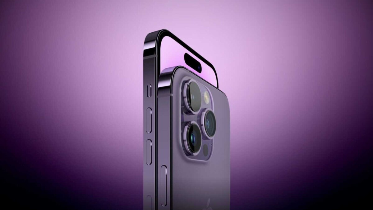 iphone 14 pro purple side perspective feature purple