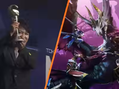 Кадр из Monster Hunter Rise: Sunbreak на Japan Game Awards, награда игре 2023 года