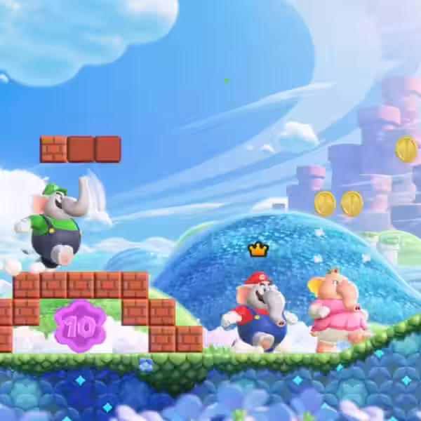 Nintendo показала 20 минут геймплея Mario Bros. Wonder