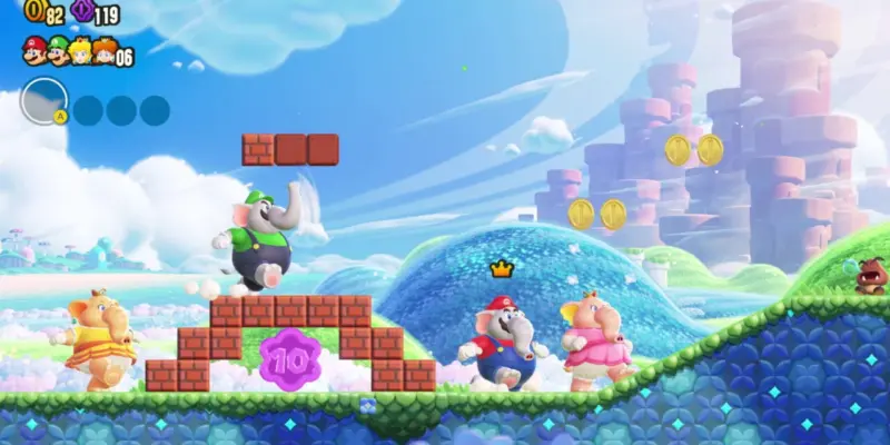 Nintendo показала 20 минут геймплея Mario Bros. Wonder