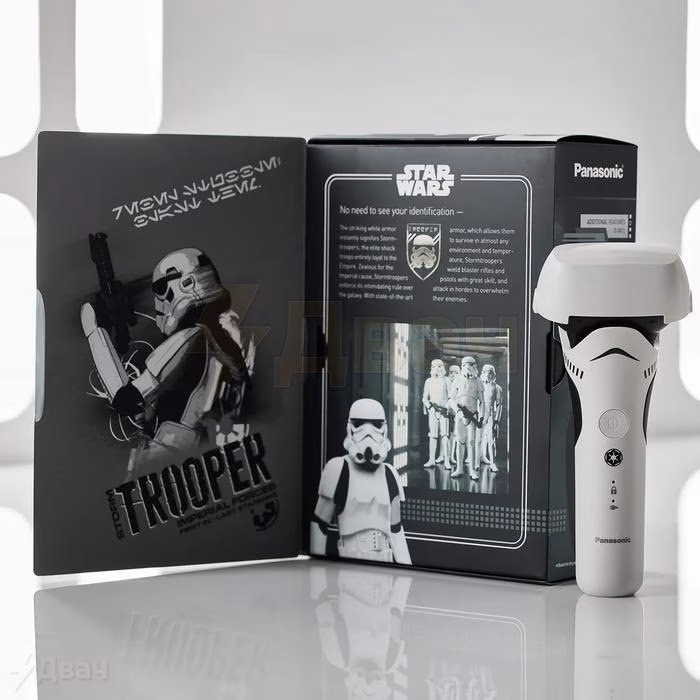Panasonic выпустили электробритву в виде штурмовика из Star Wars 3 169644621212565111