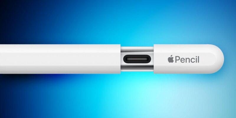 Apple представил новый Apple Pencil с USB-C (apple pencil usb c sliding cap feature 1)