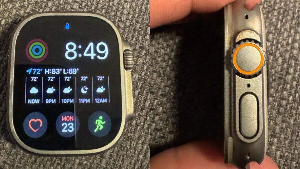 Проверка Apple Watch Ultra на прочность: достали из озера через пару месяцев 3 Apple Watch Ultra Нурани после обнаружения и очистки