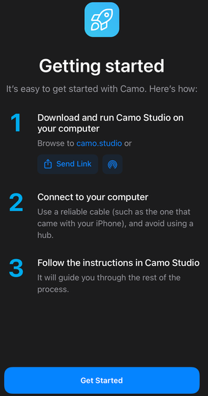 Как использовать iPhone в качестве веб-камеры в Windows 11 (camo get started)