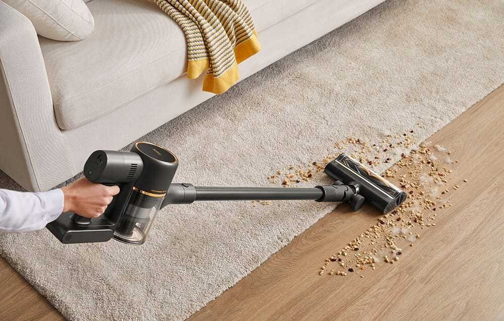 Скидка 10%: Беспроводные вертикальные пылесосы Dreame R10 и R10 Pro 3 dreame r10 pro bezprzewodowy odkurzacz pionowy zalaczone wyposazenie mini elektroszczotka szczotka uniwersalna szczotka walcowa