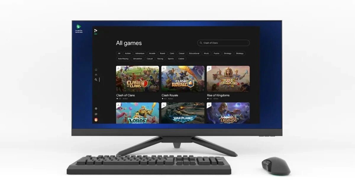 google play games on pc 4k resolution