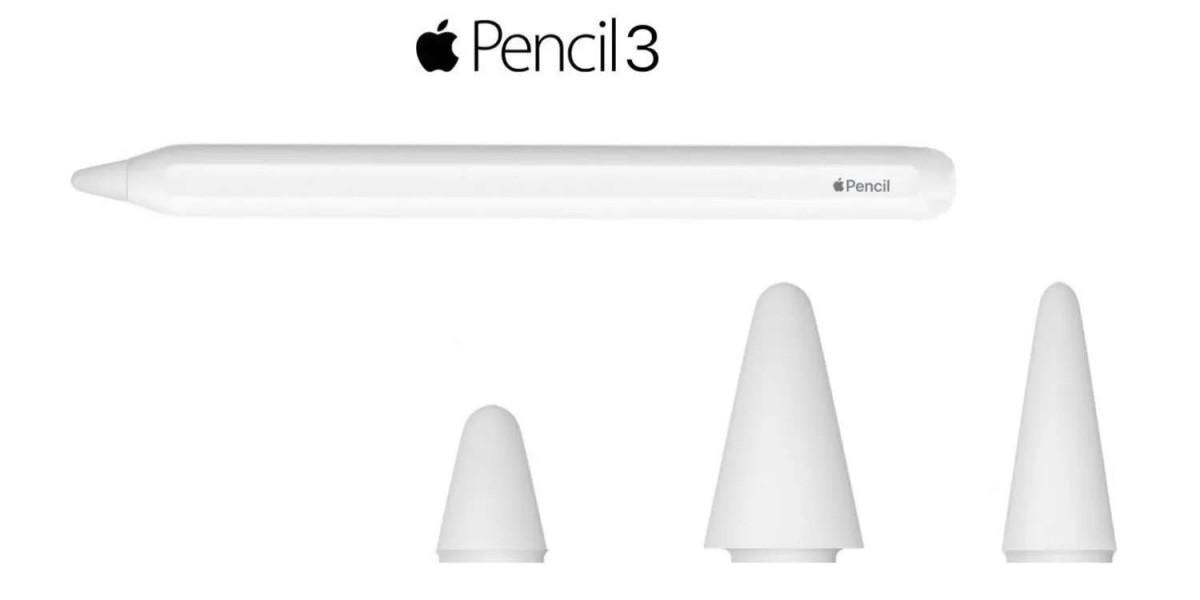 Apple Pencil 3 верхняя часть и сменные наконечники