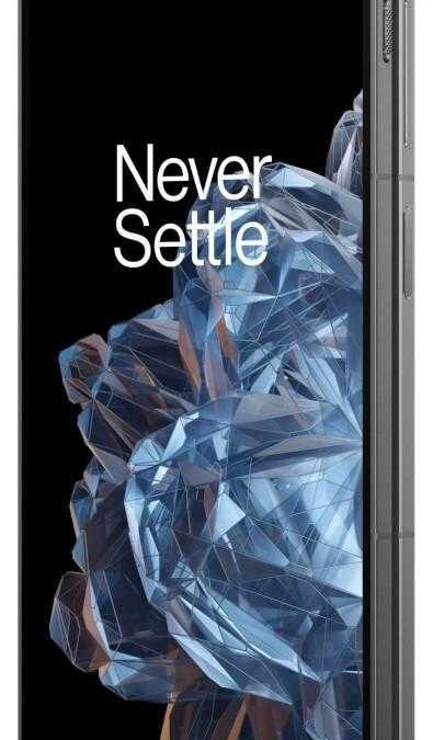 смартфон OnePlus Open спереди с изогнутым экраном