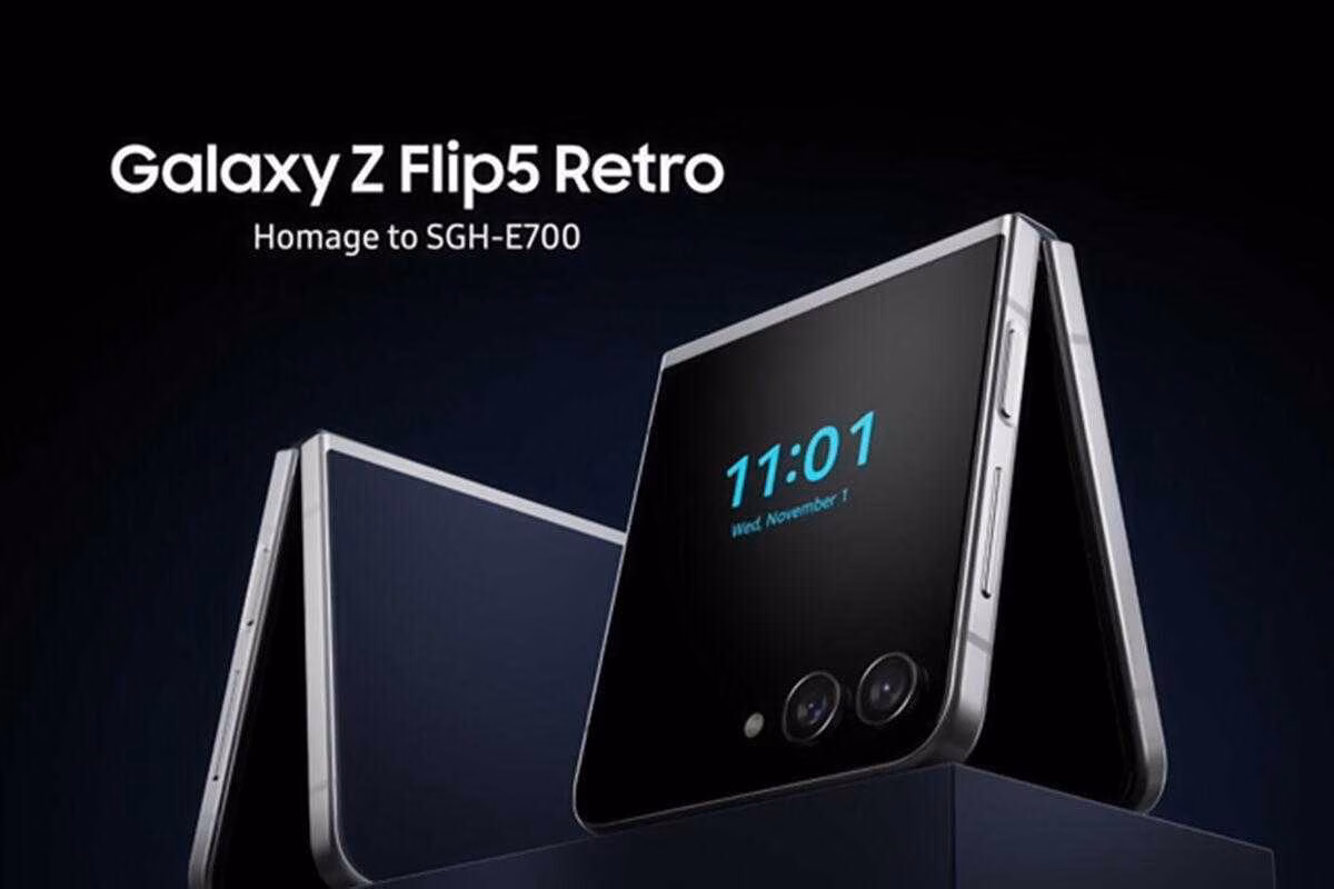 Samsung выпустила ретро-версию Galaxy Z Flip5 Retro 2 original