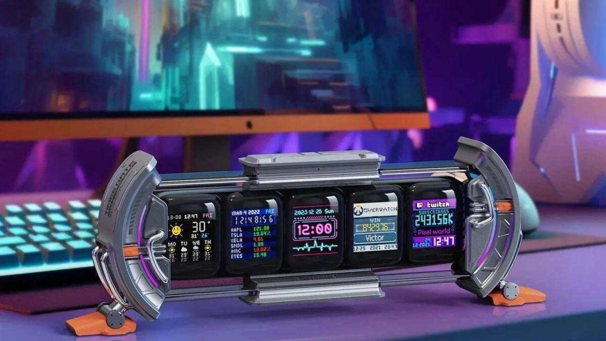 Представлены часы будущего с 5 экранами — Times Gate Pixel 4 photo 2023 10 25 13 29 04 2