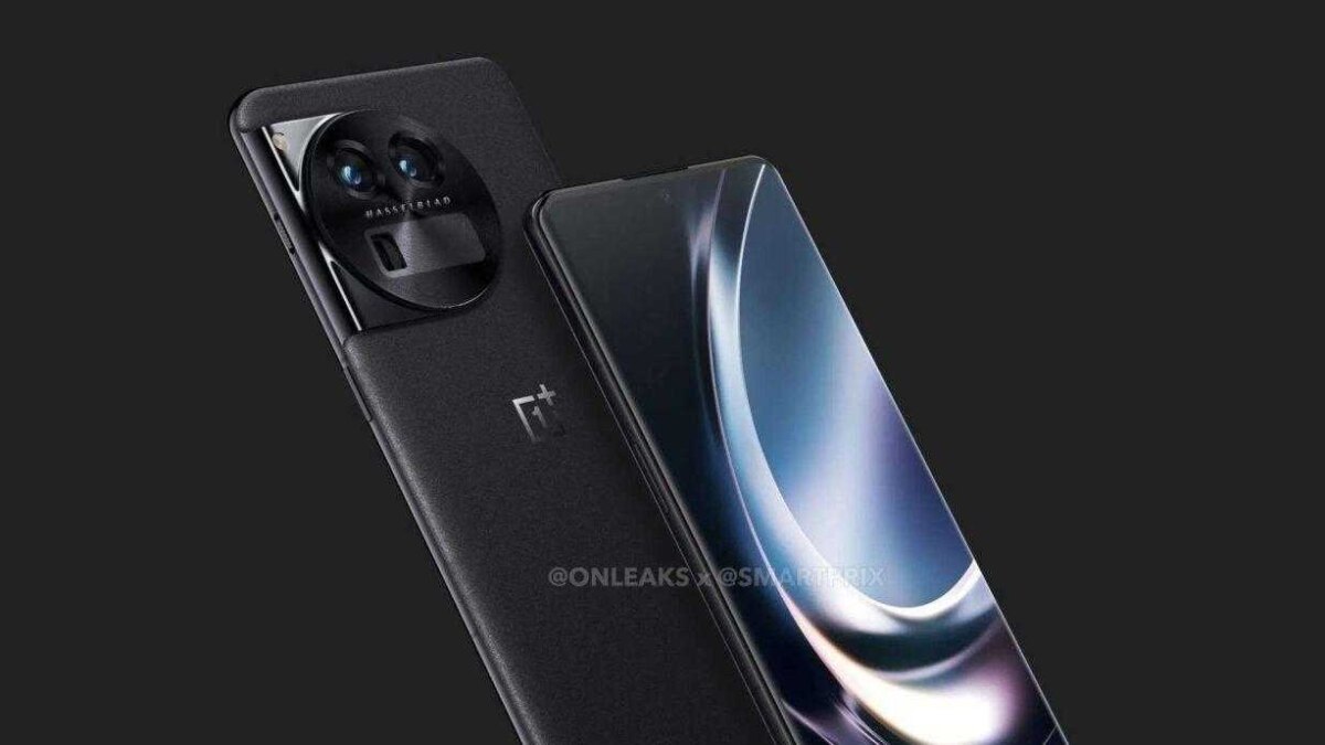 Смартфон OnePlus 12 с камерой и дисплеем сбоку