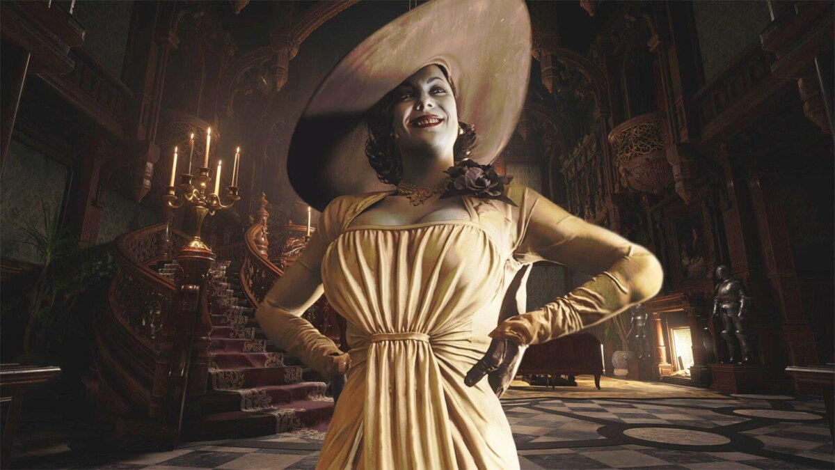 resident evil village lady dimetrscu castle