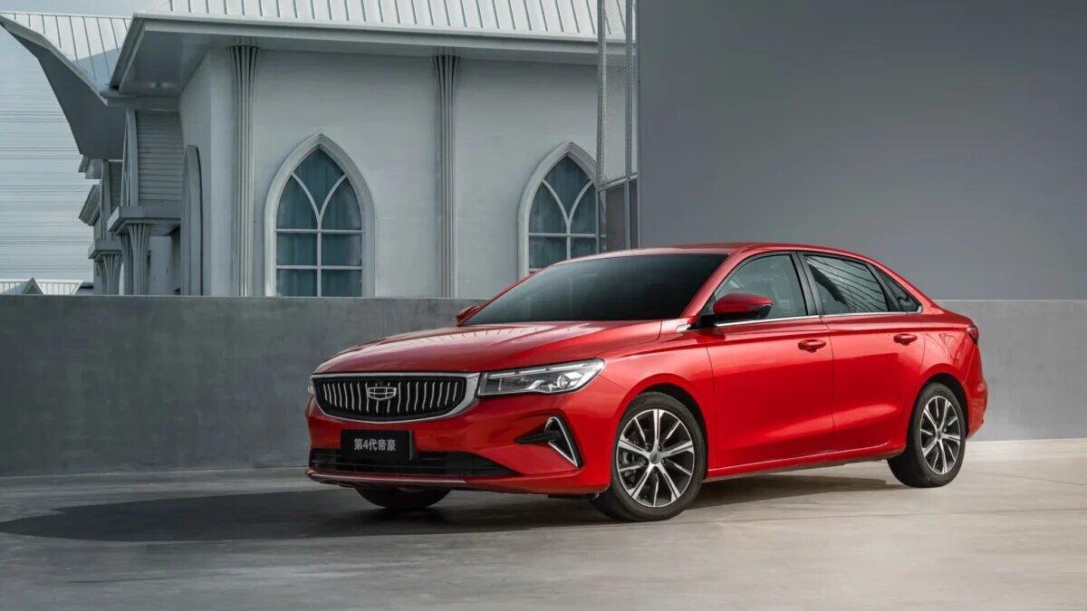 Geely официально представила в России свой первый седан Emgrand 5 scale 1200 19