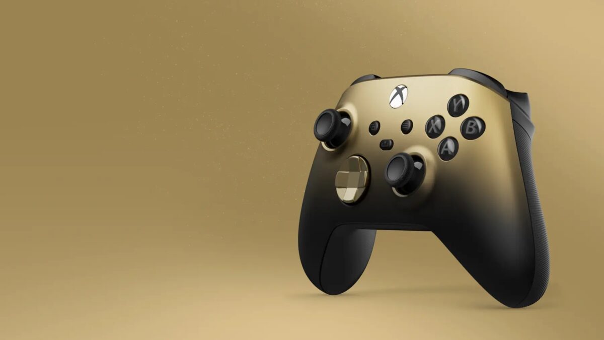 xbox controller gold shadow b
