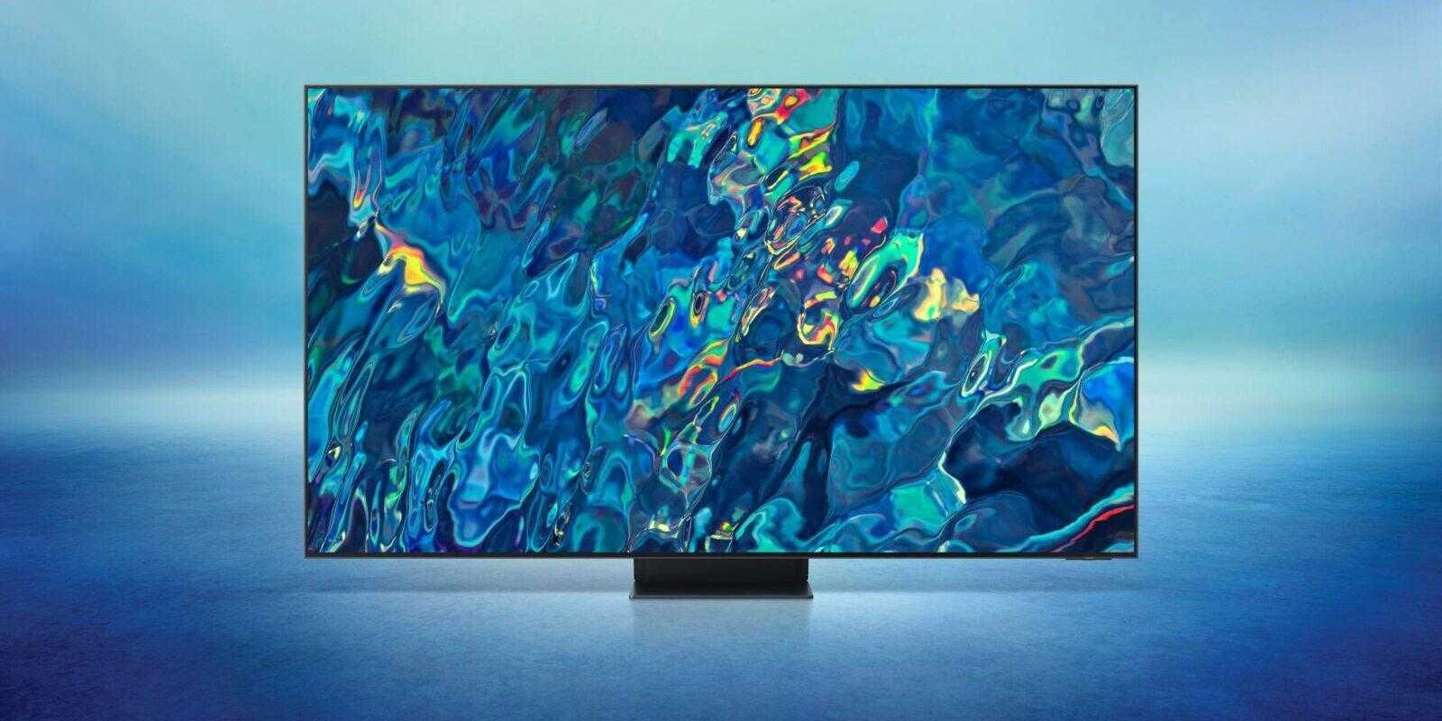 HIPER представила безрамочные умные 4K QLED-телевизоры 1 220331112817 samsung neo qled 4k qn95b front sand black scaled 1