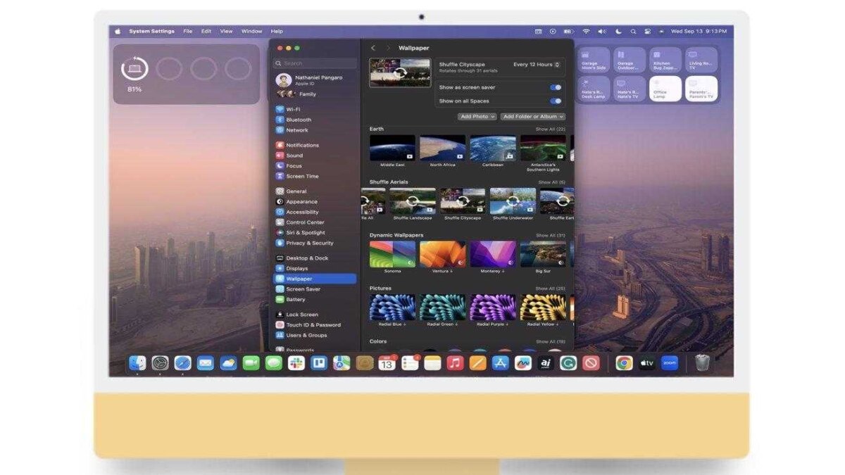 macOS Sonoma: как установить живые обои 6 macOS Sonoma