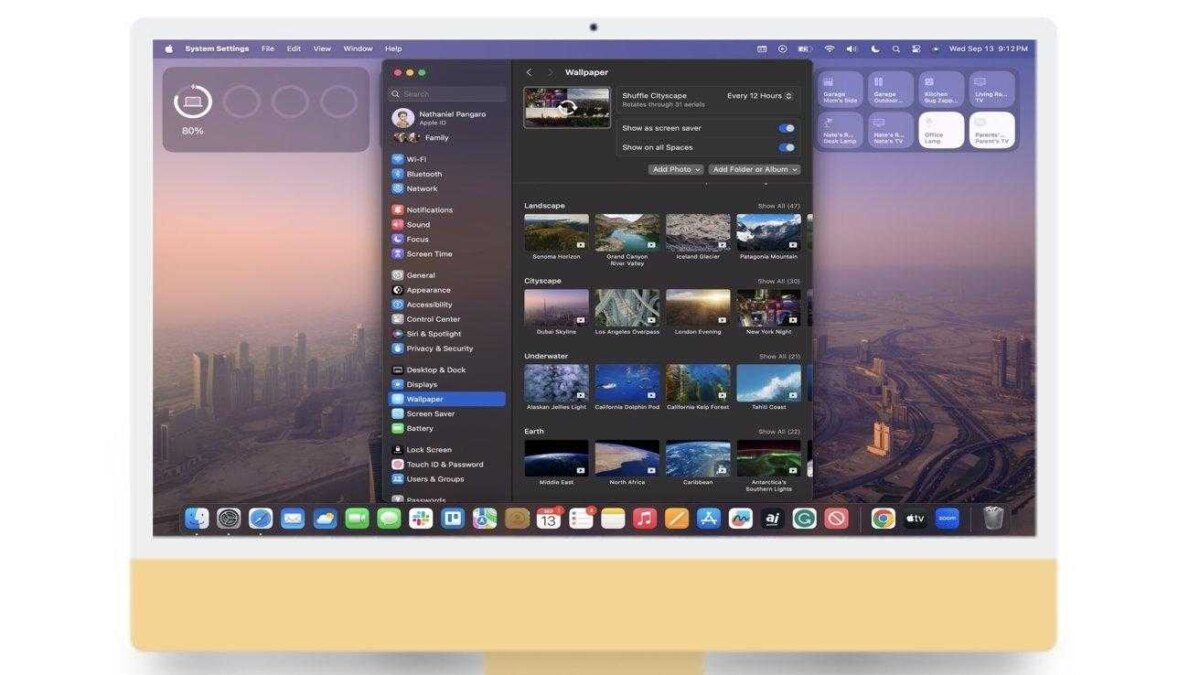 macOS Sonoma: как установить живые обои 5 macOS Sonoma