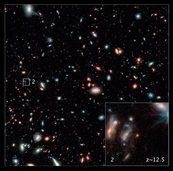 «Джеймс Уэбб» обнаружил две новые далекие галактики 5 756687580355514