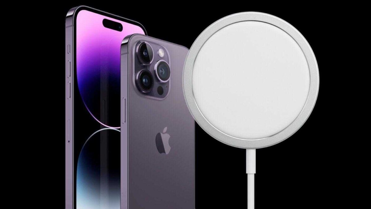 Зарядка MagSafe для iPhone 14 с беспроводной поддержкой Qi2 и круглым дизайном