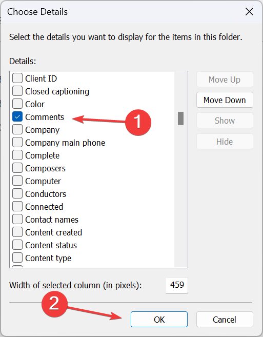 Windows 11: как добавить комментарии к папкам 14 Windows 11