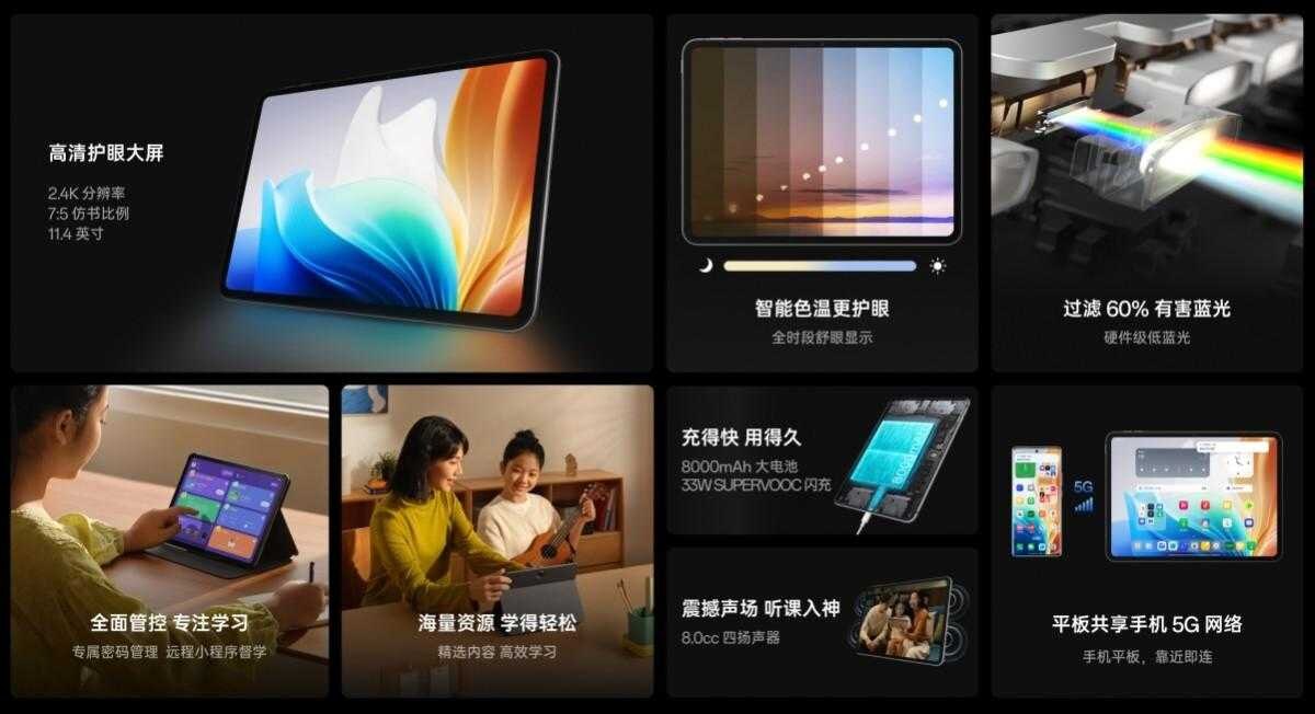 Представлен недорогой планшет Oppo Pad Air2 3 gsmarena 001 21